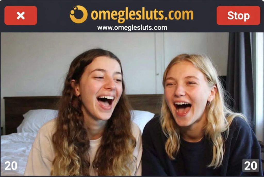 Two girls playing naked game on OmegleSluts real Omegle leaks horny story